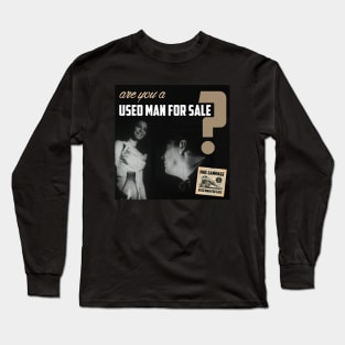 Used Man For Sale - Smiling Woman Long Sleeve T-Shirt